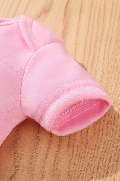 190G Pure Cotton Haha Clothes 0M-12M, POD Can Be Customized Including Embryo Clothes And Printing