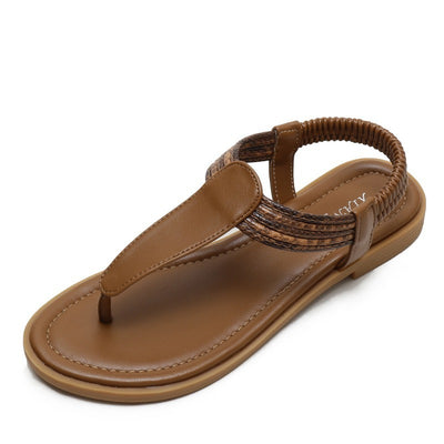 Women's Simple Assorted Colors Retro Roman Shoes