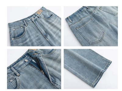 Straight Slimming Trousers Plus Size