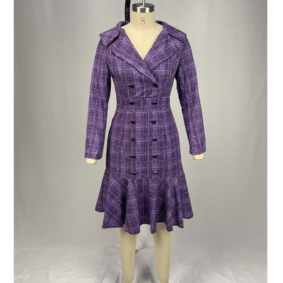 Commuter dress women long sleeves