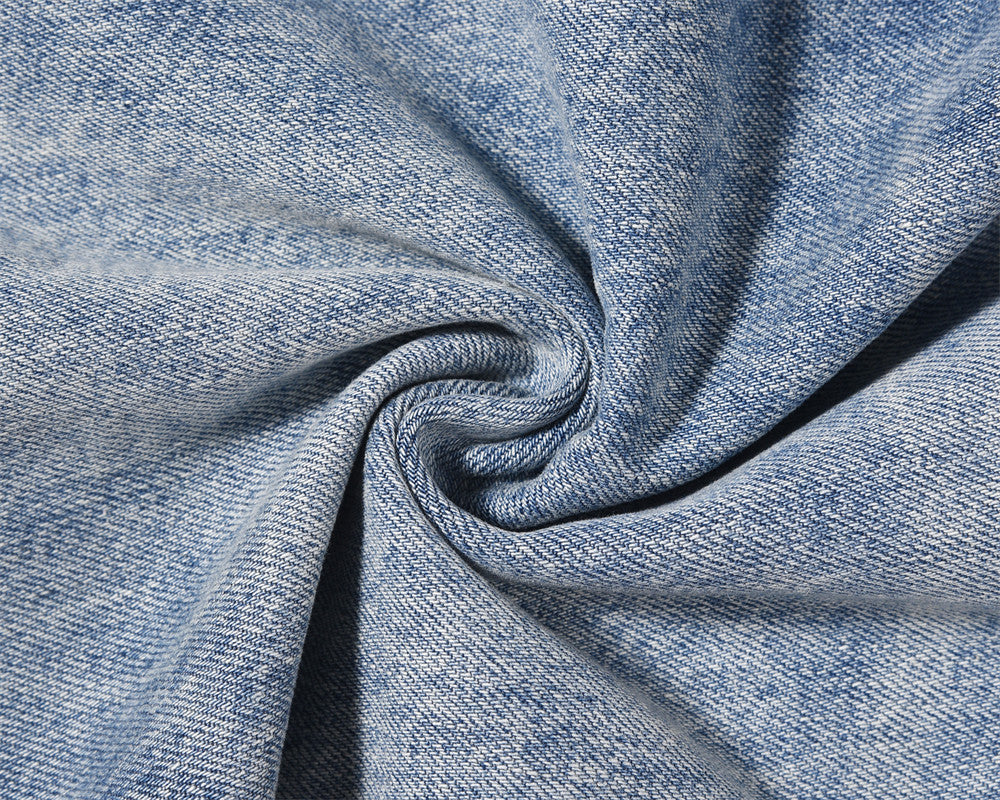 Washing Water Raw Hem Jeans Men
