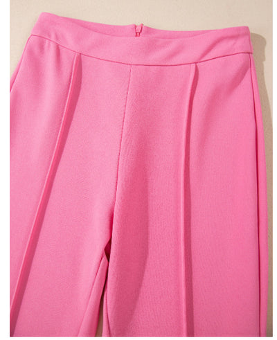 Sachet High Waist Central Seam Flared Pants