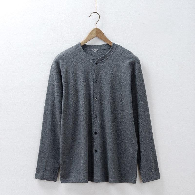 Middle-aged And Elderly Cardigan Underwear Men