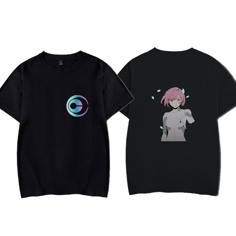 Electronic Music Mobile Game Music World Ins Men And Women Loose Tops