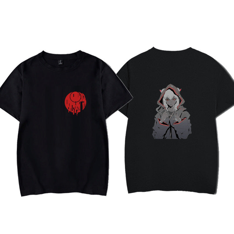 Electronic Music Mobile Game Music World Ins Men And Women Loose Tops