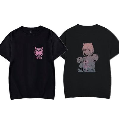 Electronic Music Mobile Game Music World Ins Men And Women Loose Tops