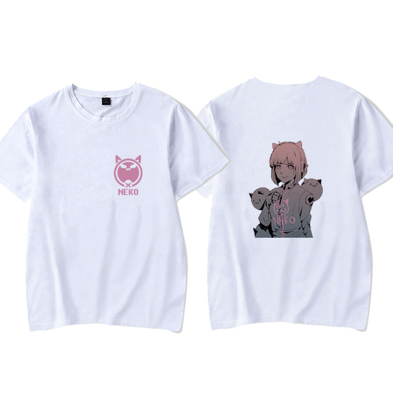 Electronic Music Mobile Game Music World Ins Men And Women Loose Tops