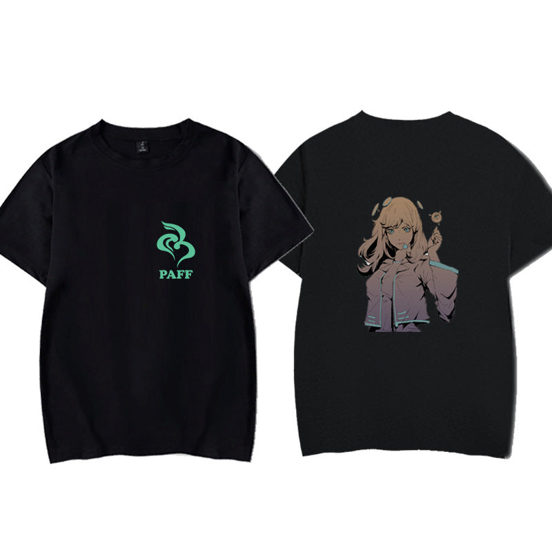 Electronic Music Mobile Game Music World Ins Men And Women Loose Tops