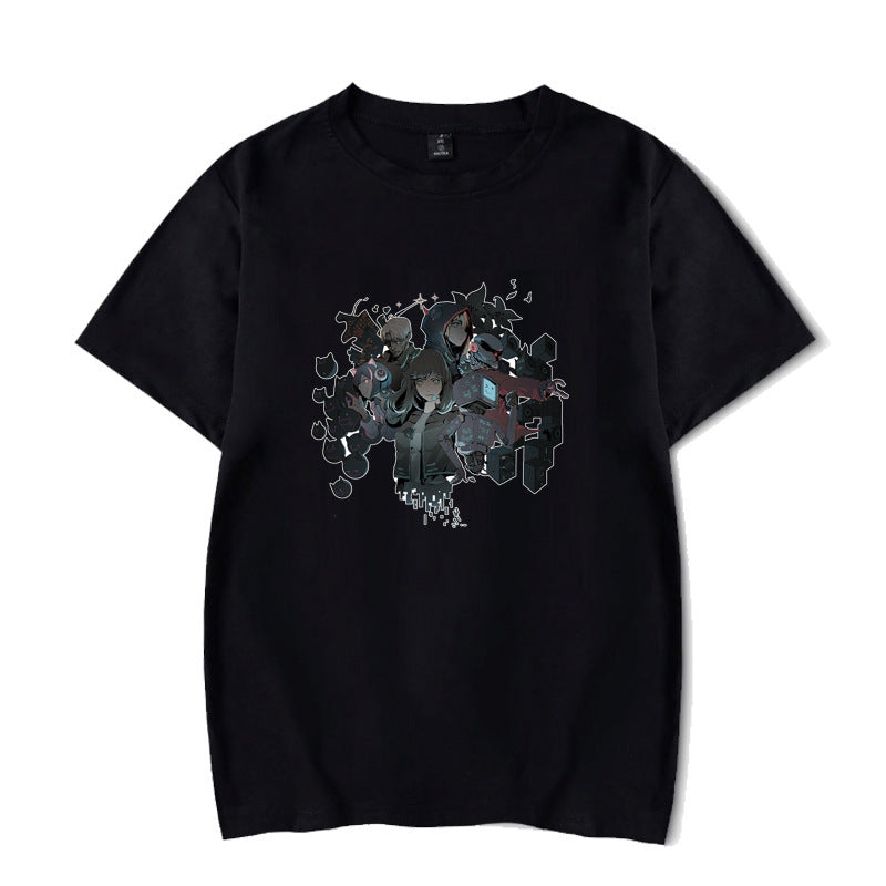 Electronic Music Mobile Game Music World Ins Men And Women Loose Tops