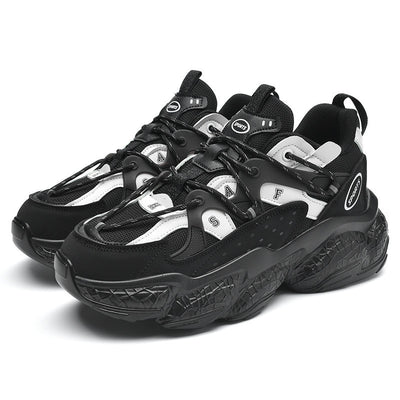 Ins Super Fire Paris Old Shoes Men And Women Trend Korean Version Of The Wild Net Red Putian Poisonous Thick-soled Casual Sneakers