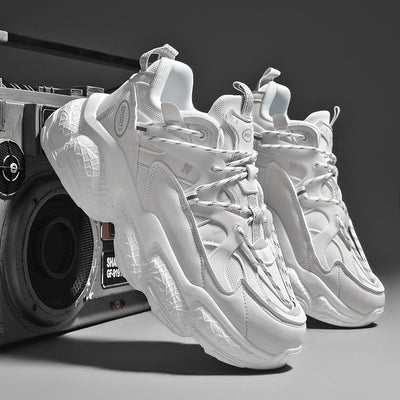 Ins Super Fire Paris Old Shoes Men And Women Trend Korean Version Of The Wild Net Red Putian Poisonous Thick-soled Casual Sneakers