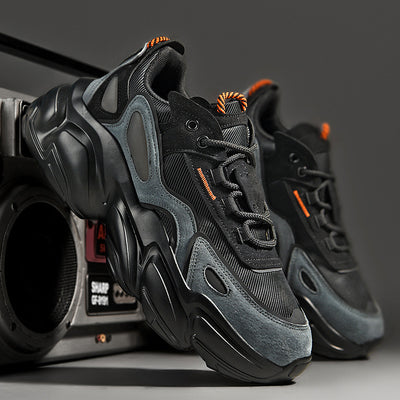 Ins Super Fire Paris Old Shoes Men And Women Trend Korean Version Of The Wild Net Red Putian Poisonous Thick-soled Casual Sneakers