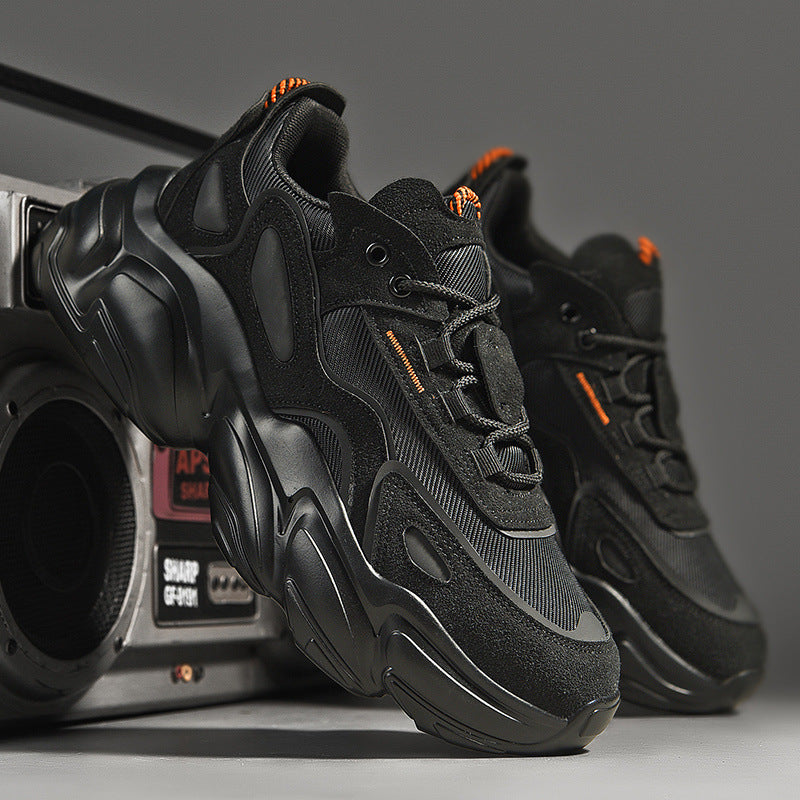 Ins Super Fire Paris Old Shoes Men And Women Trend Korean Version Of The Wild Net Red Putian Poisonous Thick-soled Casual Sneakers