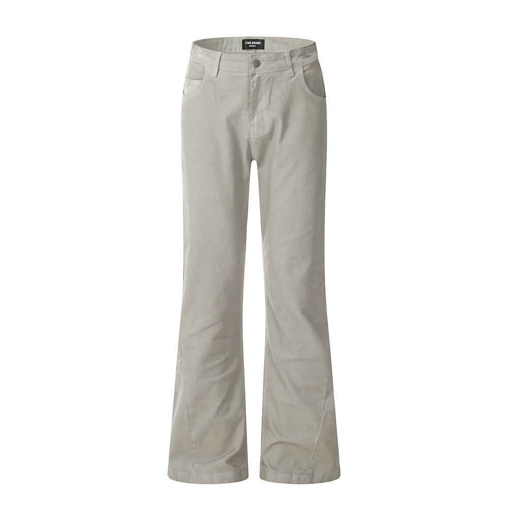 Fashion Personality Denim Trousers Men