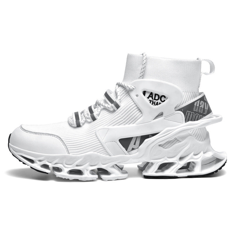 Ultra-light Shock-absorbing Running Blade Fly-knit Sneakers