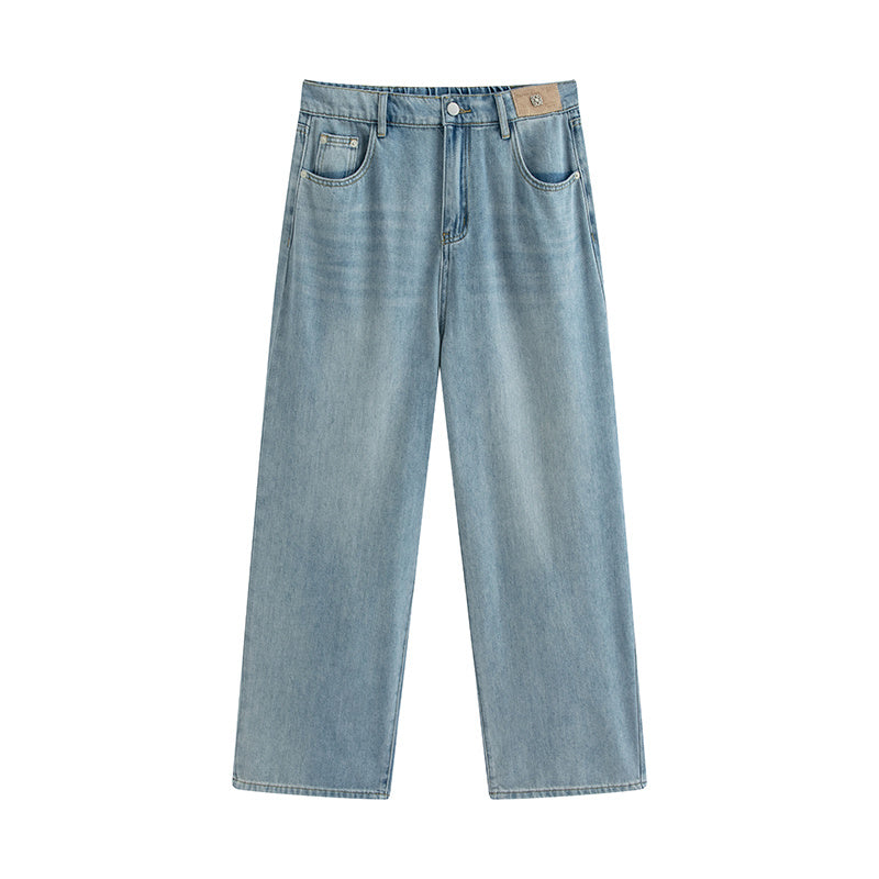 Straight Slimming Trousers Plus Size