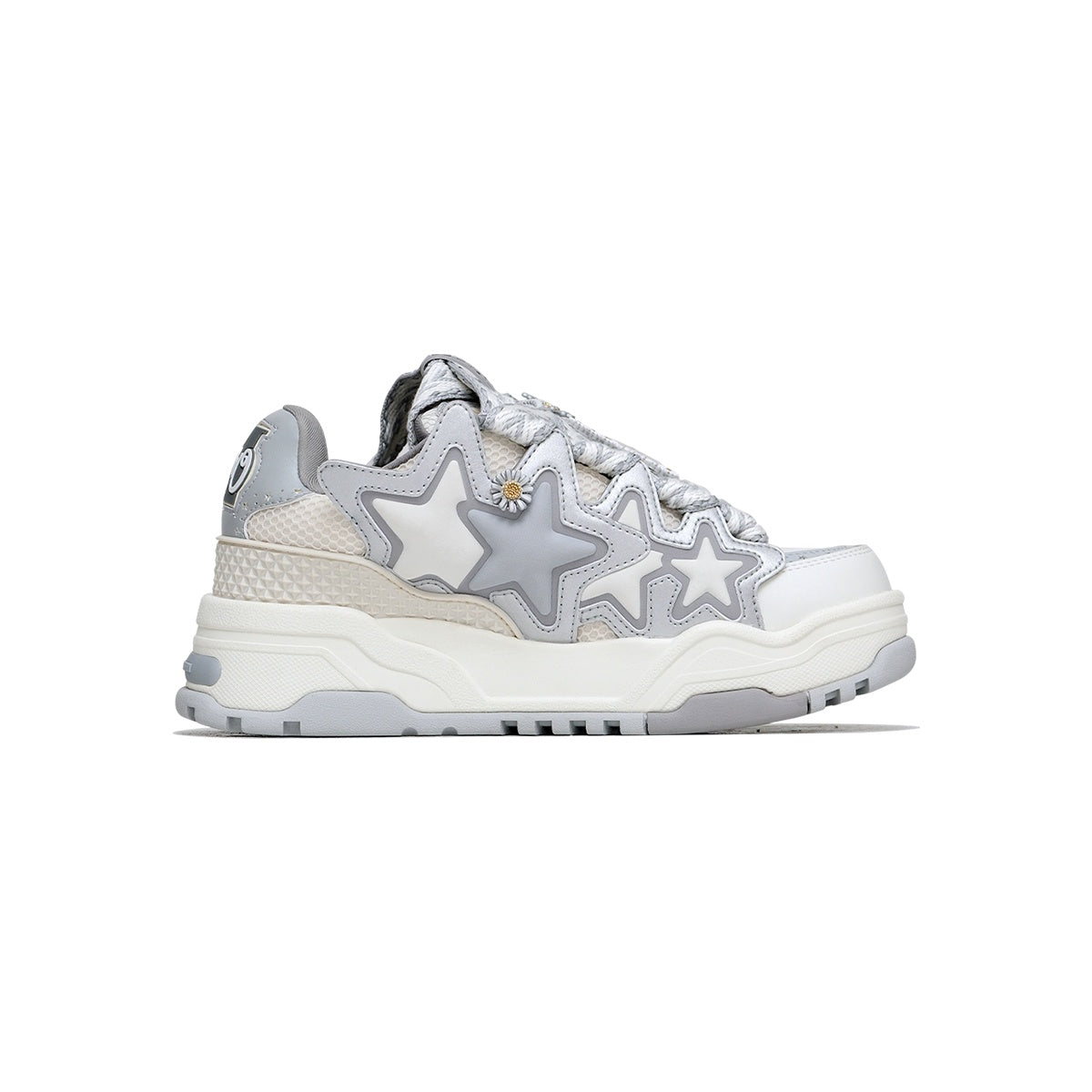 KAALIXTO--Daisy Bread Shoes-Grey - Unisex