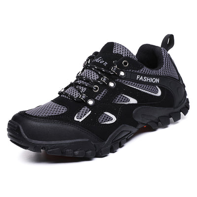 Outdoor Hiking Boots Men Summer Breathable Trekking Shoes Male Anti-Skid Walking Sneakers For Climbing Mountaineering Camping