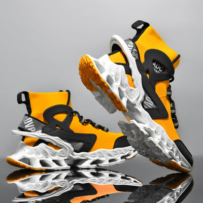 Ultra-light Shock-absorbing Running Blade Fly-knit Sneakers