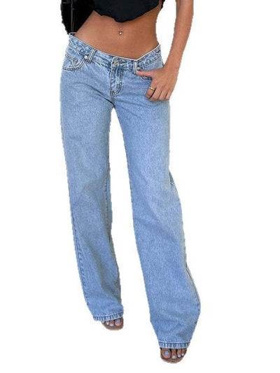Female Fashion Individual Casual Wide Leg