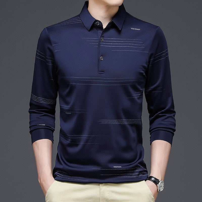The New Men's T-shirts Are Fashionable With Loose Lapels