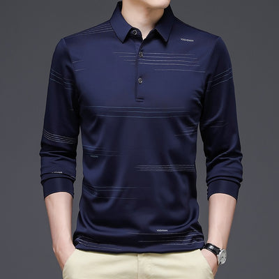 The New Men's T-shirts Are Fashionable With Loose Lapels