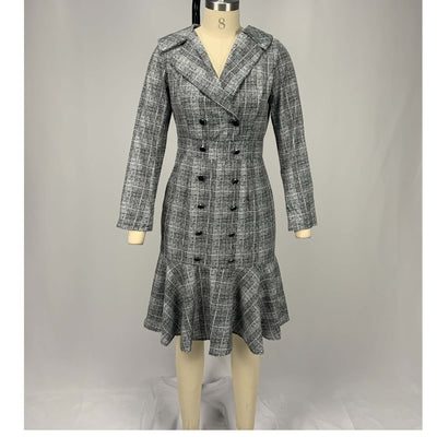 Commuter dress women long sleeves