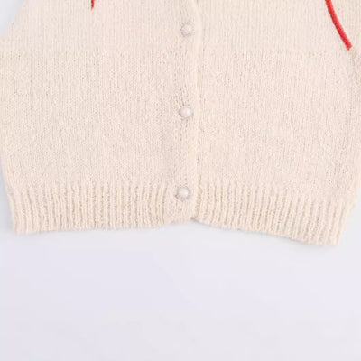 Fashion Girl Color Sequined Knitted Sweater Cardigan Coat