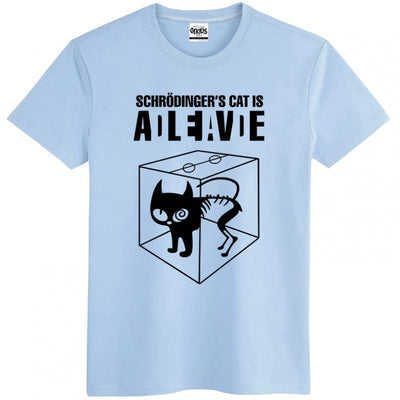 Han Hent The Big Bang Theory Shirt Schrodinger''s Cat T-shirt S Men Swag Funny Cotton Short Sleeve T Shirt S Summer T Shirt Homme