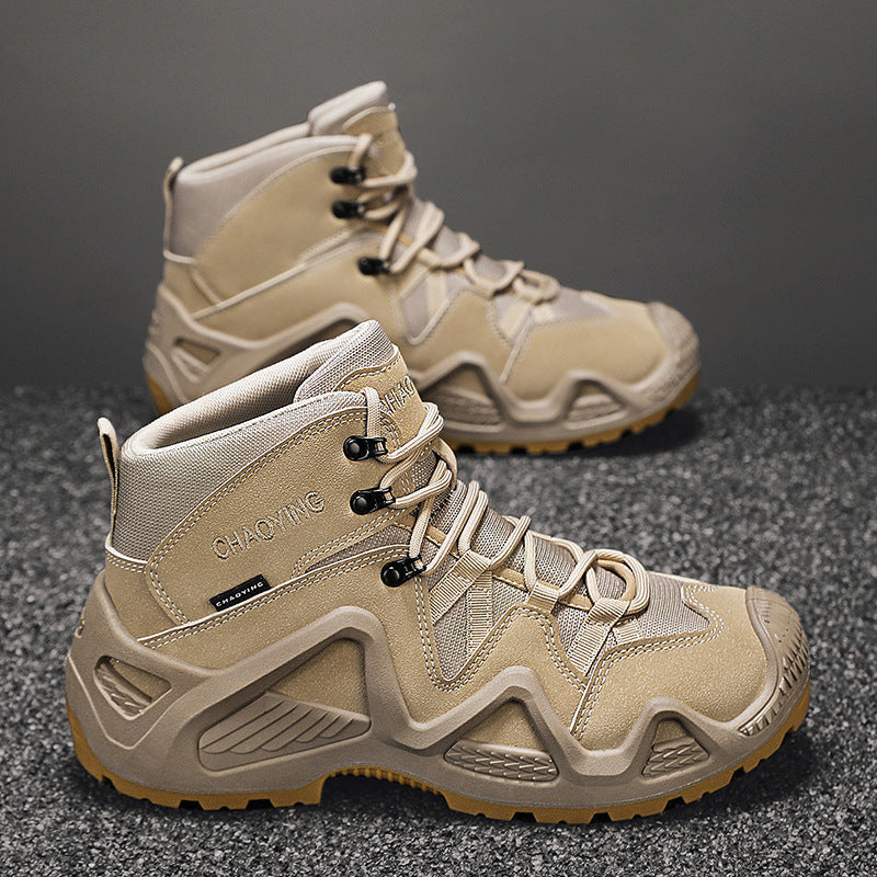 High-top Tactical Shoes Wear-resistant Desert Boots Outdoor New Combat Boots