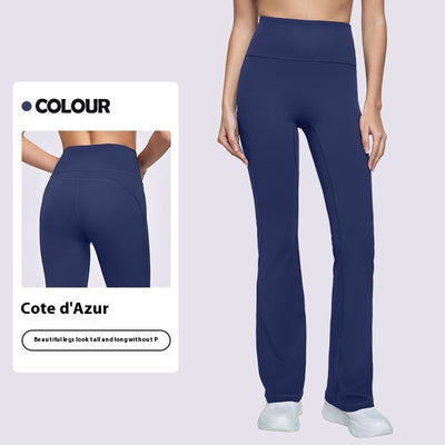 Straight Leg High Elastic Skinny Workout Pants
