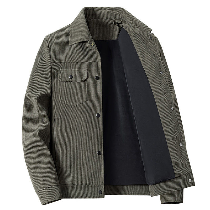 Corduroy Jacket For Men Autumn And Winter