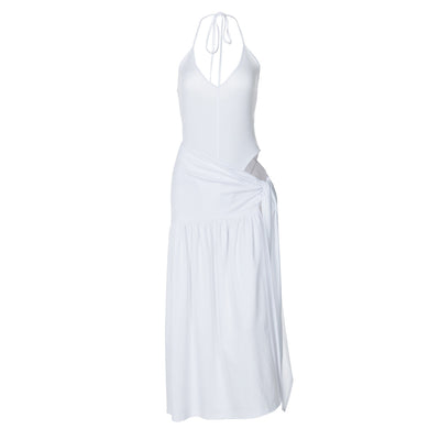 Slim Fit Tied Skirt Suit Women