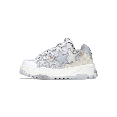 KAALIXTO--Daisy Bread Shoes-Grey - Unisex