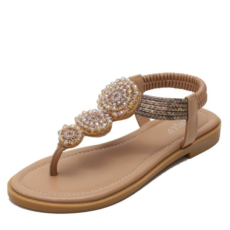 Women's Simple Assorted Colors Retro Roman Shoes