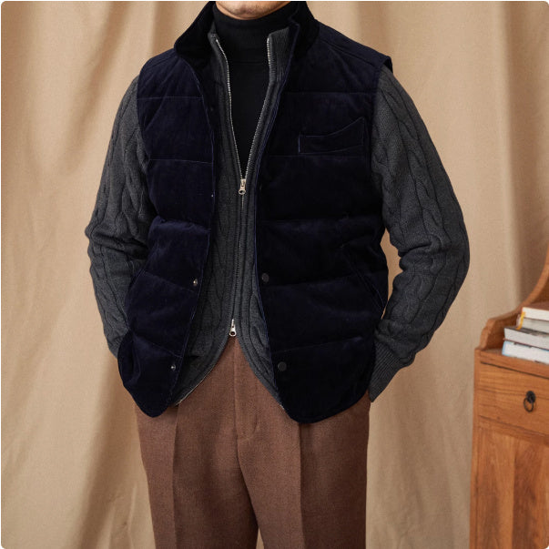 New Thick Loose Jacket Men