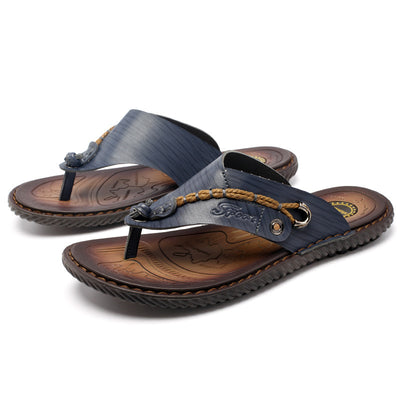 Plus Size Herringbone Outdoor Slippers