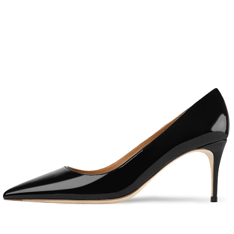 Naked Light Mouthed French Women's Soft Soled Non Tiring High-heeled Single Shoes