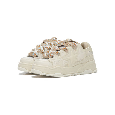 KAALIXTO--Cream Bread Shoes - Unisex