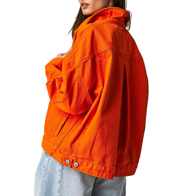 European And American Loose Fashion Denim Jacket Women