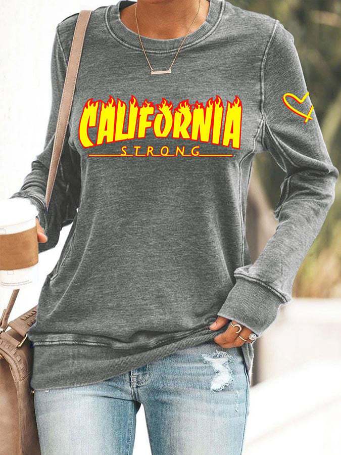 Simple Casual Round Neck Women's Top