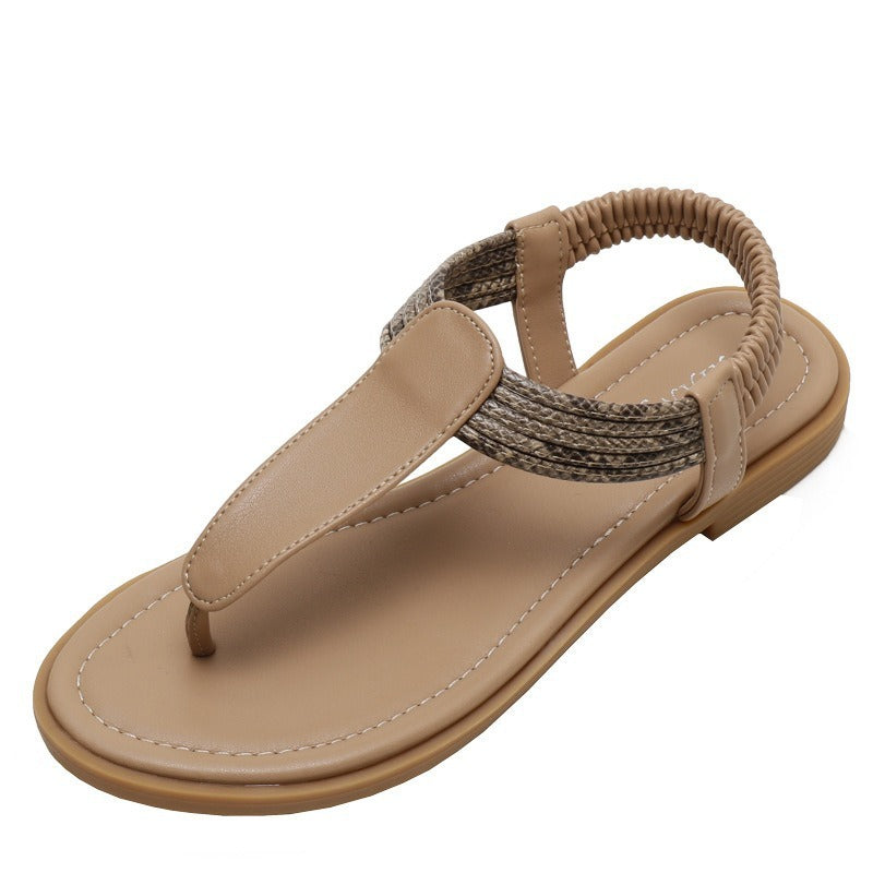 Women's Simple Assorted Colors Retro Roman Shoes