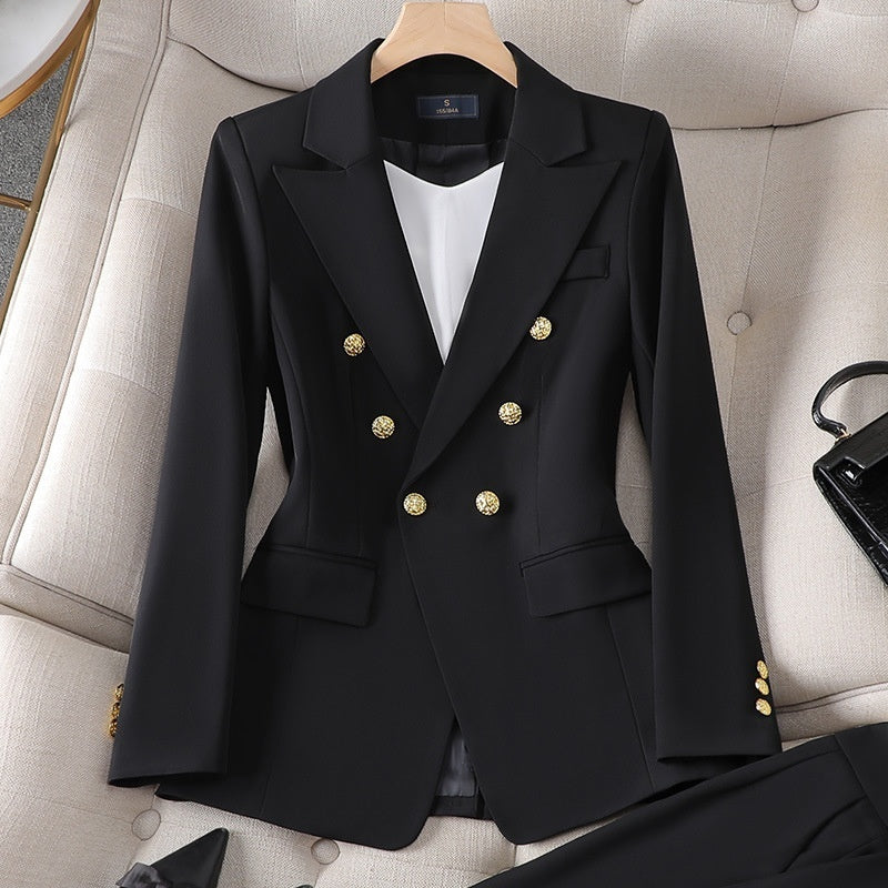 Women's Fashion High-end Temperament Formal Suit