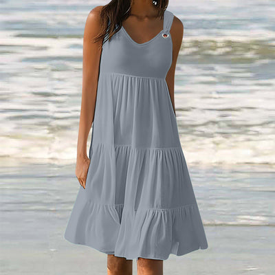 Casual Elegant Stitching Dress Women
