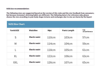 Fashion Stitching Denim Casual Trousers Men