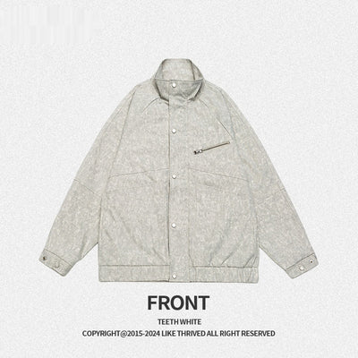 Urban Mechanical Style Jacket Men