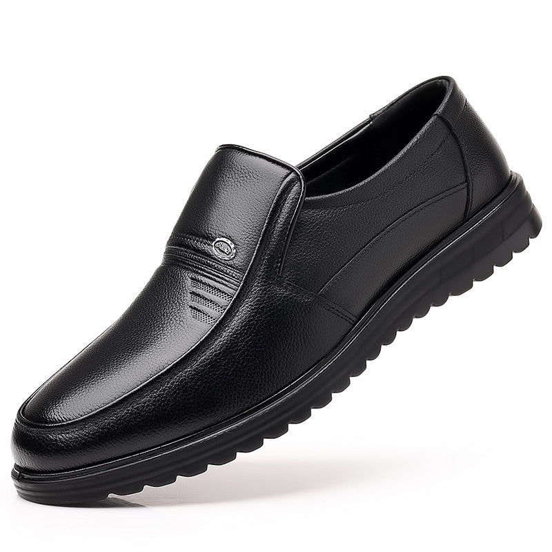 Men's Business Casual Non-slip Soft Leather Soft Sole Shoes