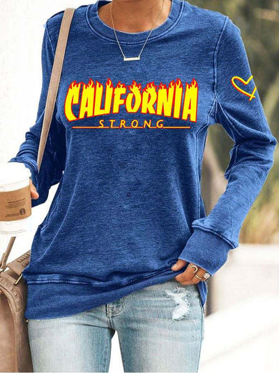 Simple Casual Round Neck Women's Top