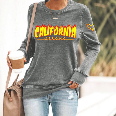 Simple Casual Round Neck Women's Top