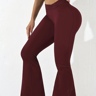 Ladies' Fashionable And Elegant Temperament Versatile Solid Color Tight Fitting Autumn And Winter Pants Elegant